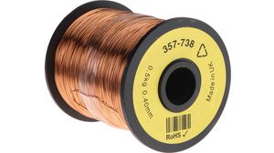 Copper Wire, 0.13mm², ø0.45mm